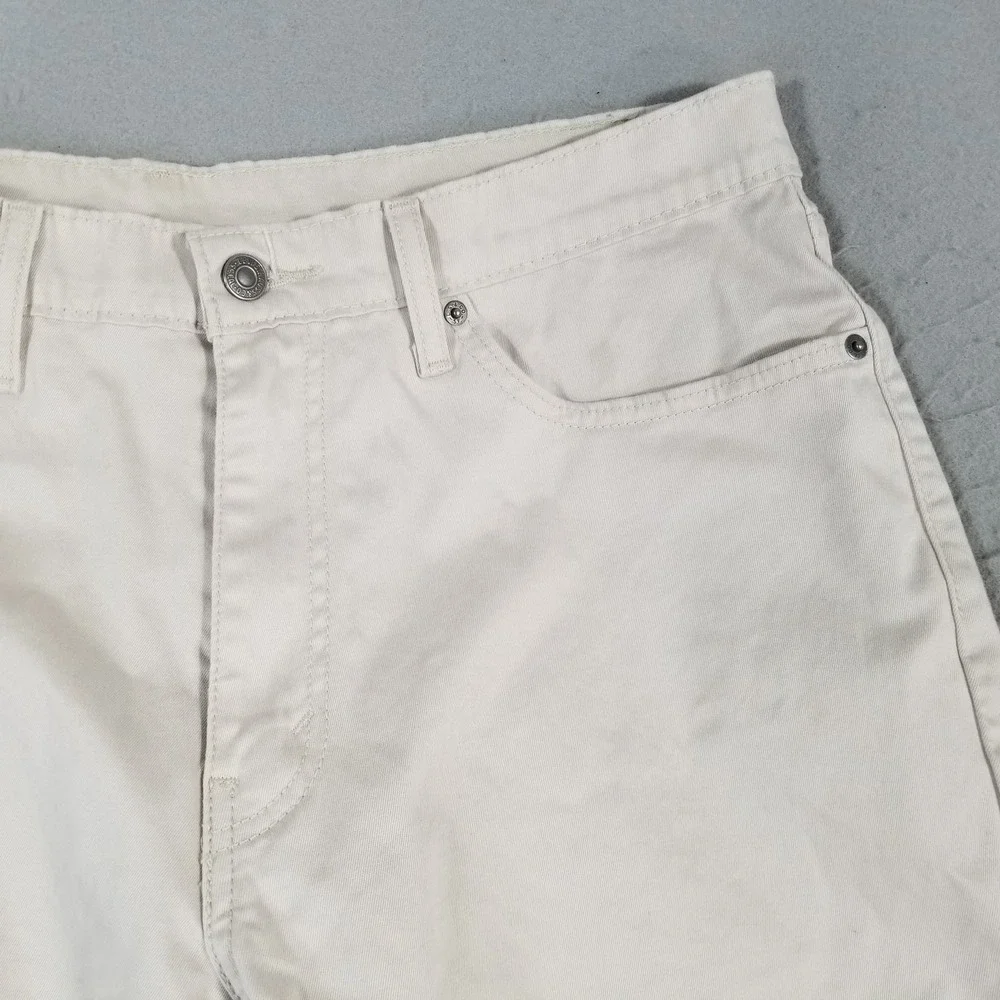 Levis 541 Jeans Mens 36x27 Beige Athletic Fit Stretch Denim Pants Casual 13B1